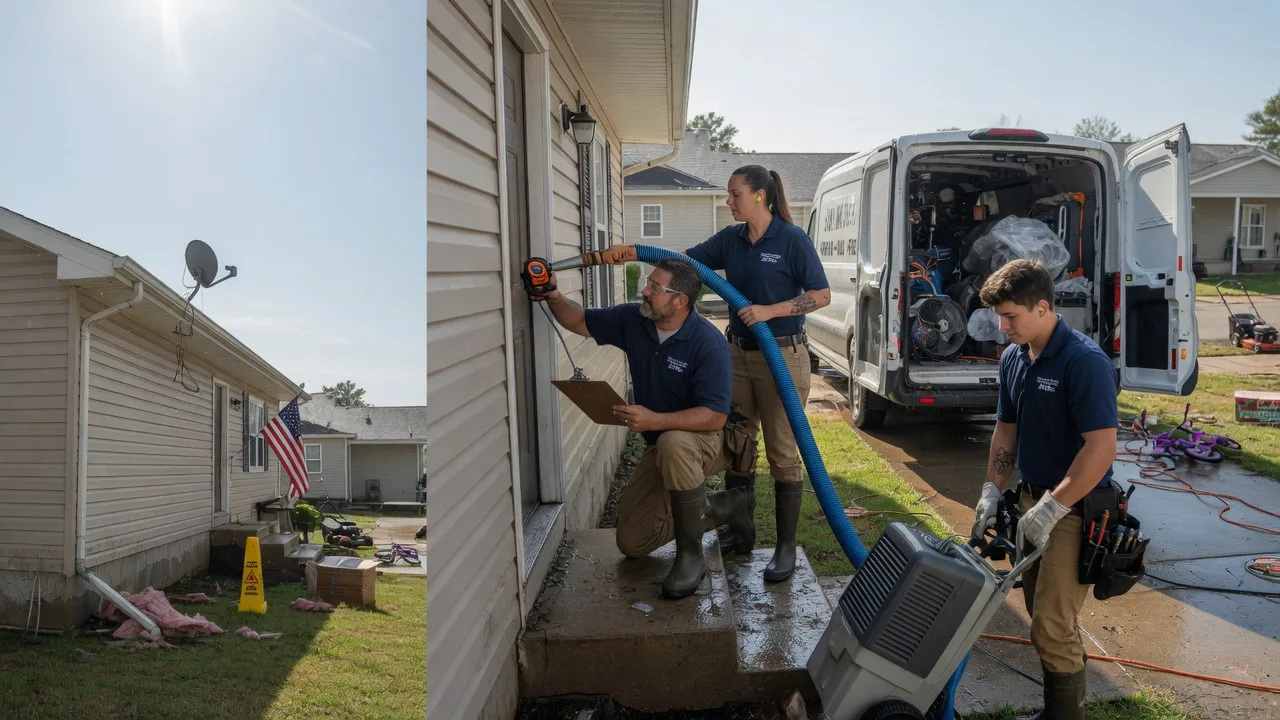 Ceiling Water Damage Restoration in Chautauqua, KS near me