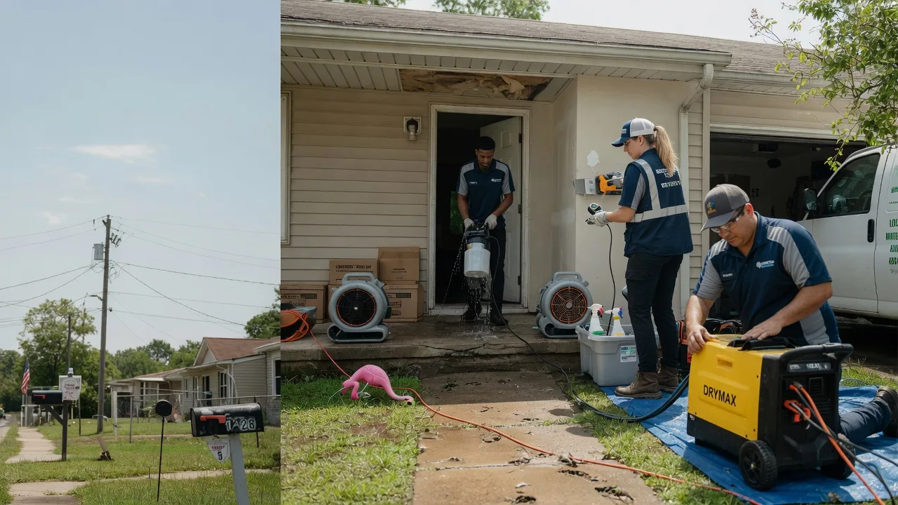 Storm Damage Water Removal in Chautauqua, KS near me